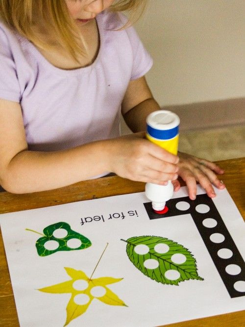 Project For Preschoolers
 Preschool Leaf Activity Pack great activities for early