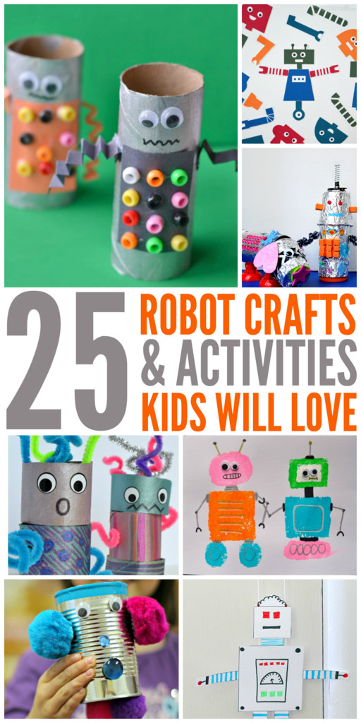Projects To Do With Kids
 25 Robot Crafts and Activities for Kids