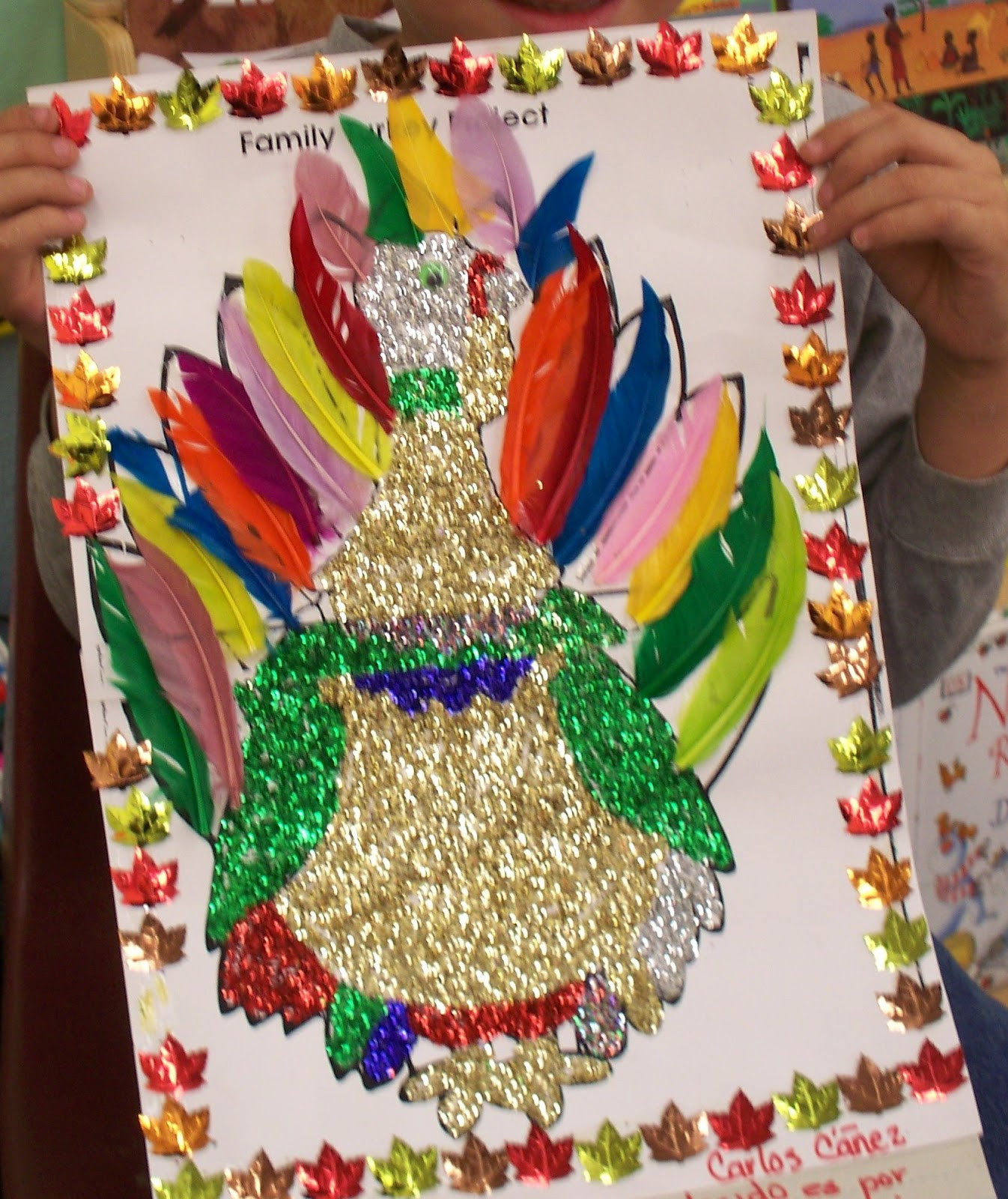 Projects To Do With Kids
 I Heart My Kinder Kids Family Turkey Project