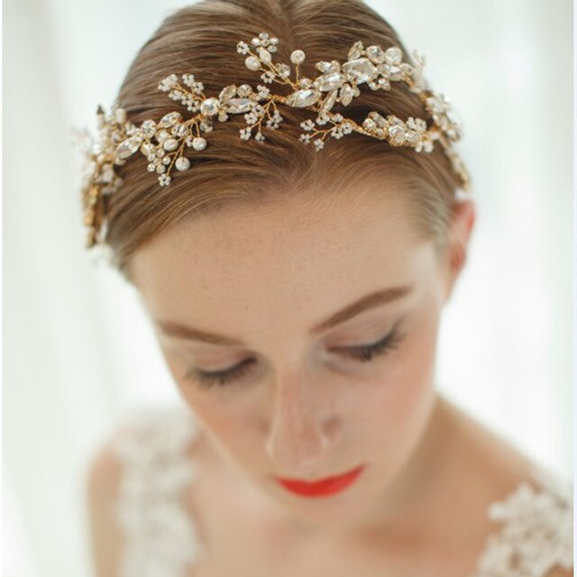 Prom Hairstyle Accessories
 Aliexpress Buy Luxury Bridal Headband Wedding Tiara