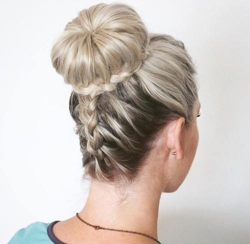 Prom Hairstyle Buns
 40 Most Delightful Prom Updos for Long Hair in 2019