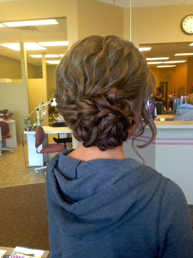 Prom Hairstyle Pinterest
 Awesome Medium Brown Home ing and Prom Hairstyle