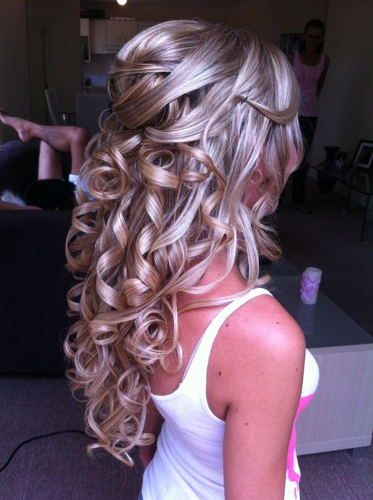 Prom Hairstyle Pinterest
 Half Up Half Down Prom Hairstyles Pinterest