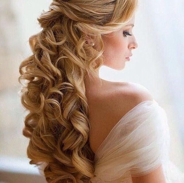 Prom Hairstyle Pinterest
 Half up half down prom hair Formal Hair