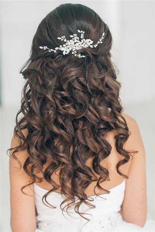 Prom Hairstyles Curled
 49 Elegant Prom Hairstyles for Curly Hair Women