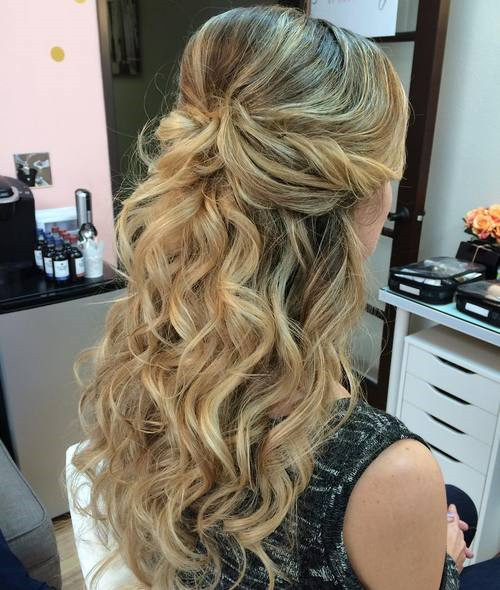 Prom Hairstyles Half Up Do
 50 Half Up Half Down Hairstyles for Everyday and Party Looks