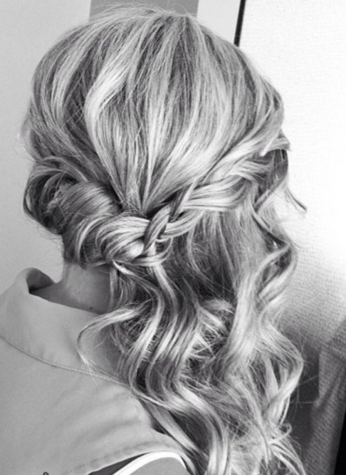 Prom Hairstyles Half Up Do
 Half Updo Prom Hairstyles 2015 For Long Hair
