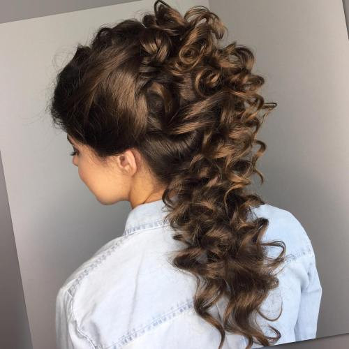 Prom Hairstyles Half Updos
 40 Diverse Home ing Hairstyles for Short Medium and