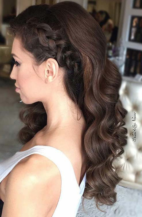 Prom Hairstyles To The Side
 47 Gorgeous Prom Hairstyles for Long Hair