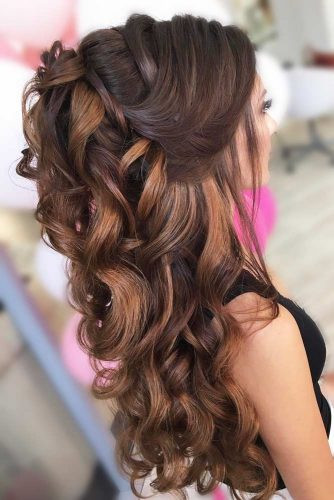 Prom Half Up Hairstyles
 Try 42 Half Up Half Down Prom Hairstyles