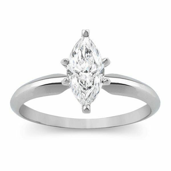 Promise Engagement Wedding Ring
 1 75 Ct Marquise Solitaire Engagement Wedding Promise Ring