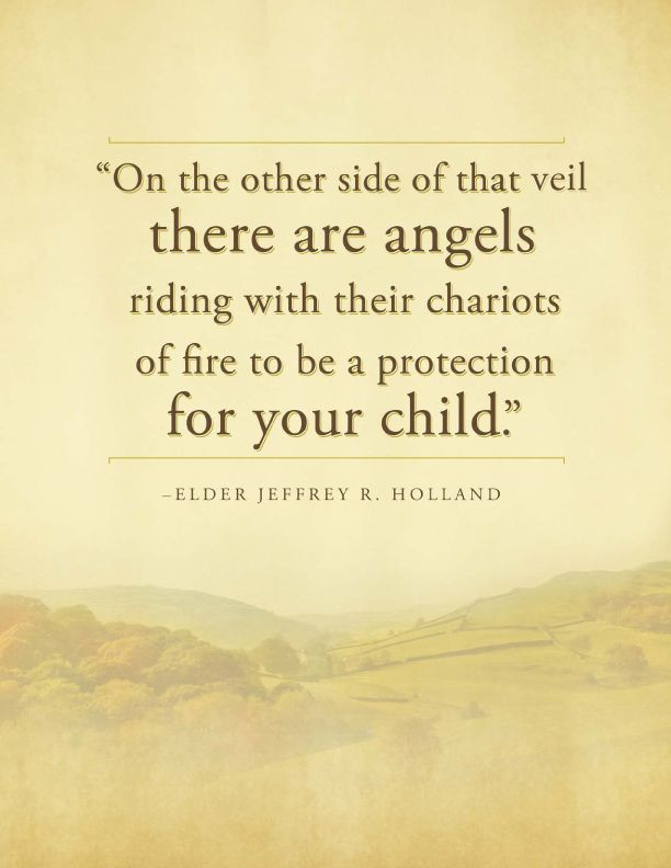 Protecting Children Quotes
 " the other side of that veil there are angels riding