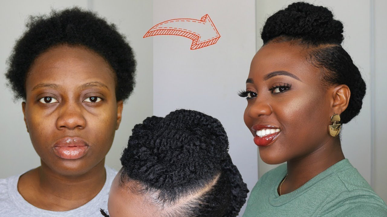 Protective Hairstyles For Short Natural Hair
 SIMPLE Protective Style For Short 4C Natural Hair Tutorial
