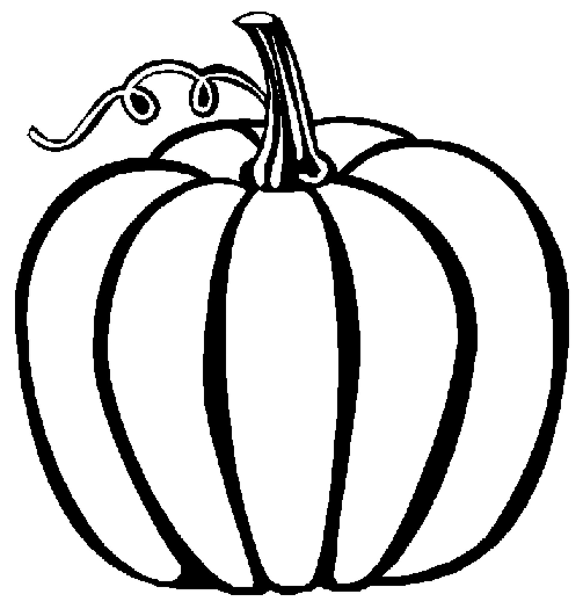 Pumpkin Coloring Pages For Toddlers
 Print & Download Pumpkin Coloring Pages and Benefits of
