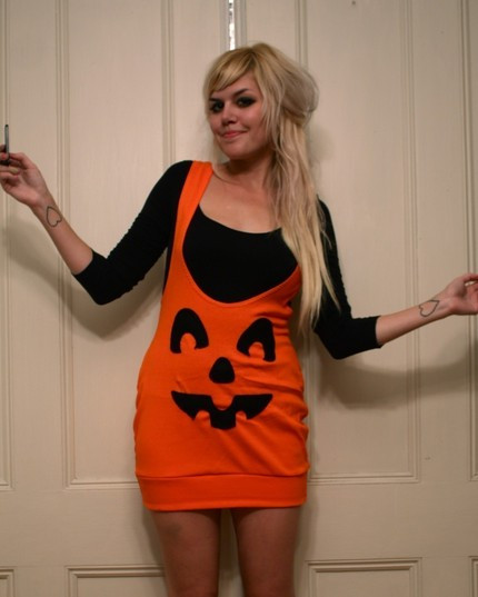 Pumpkin Costume DIY
 Inspired Admired Halloween Costume Ideas 2012