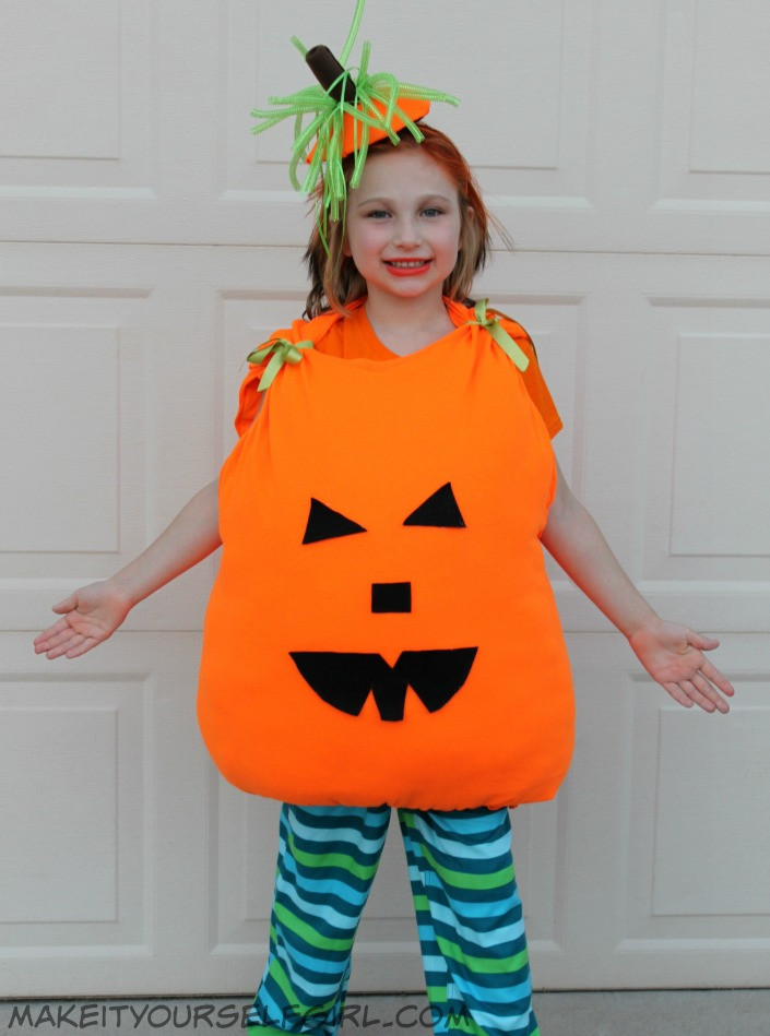 Pumpkin Costume DIY
 DIY Pumpkin Costume Tutorial Make It Yourself Girl