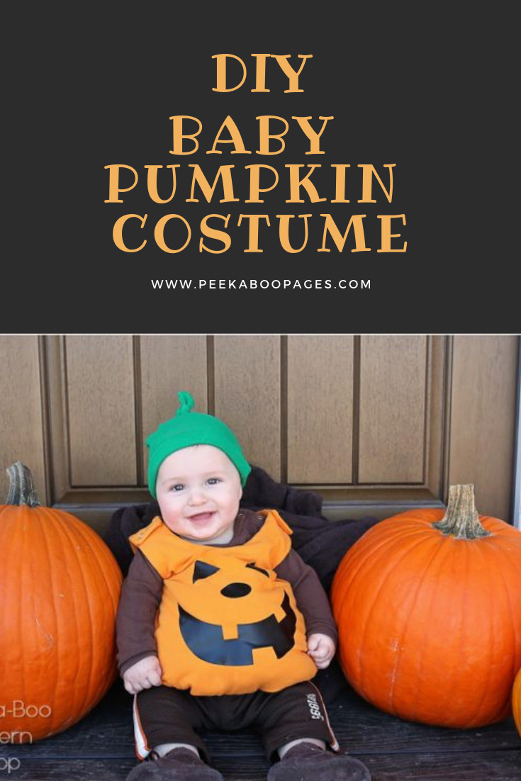 Pumpkin Costume DIY
 DIY Pumpkin Costume Peek a Boo Pages Patterns Fabric