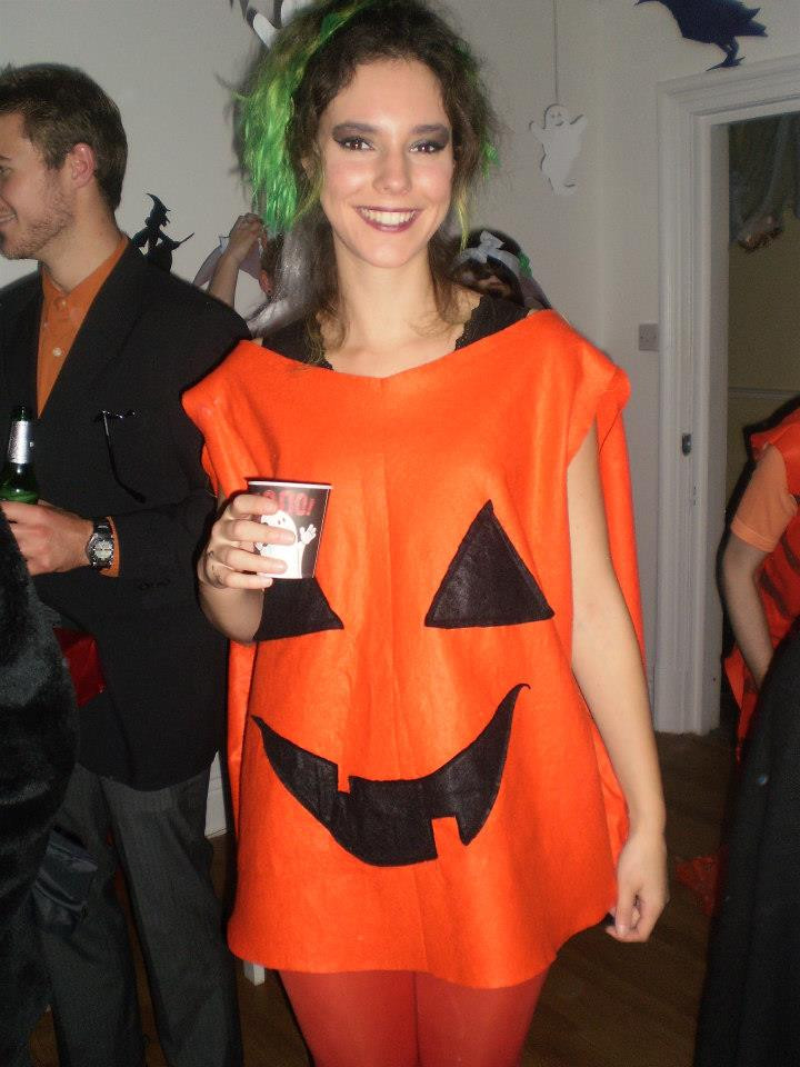 Pumpkin Costume DIY
 Five Crafty Halloween Projects Jessthetics
