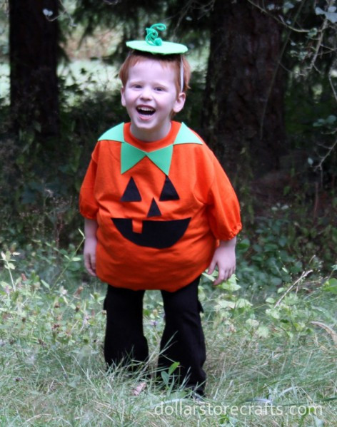Pumpkin Costume DIY
 5 DIY Hallowe’en Costumes That Are Good Enough To Eat