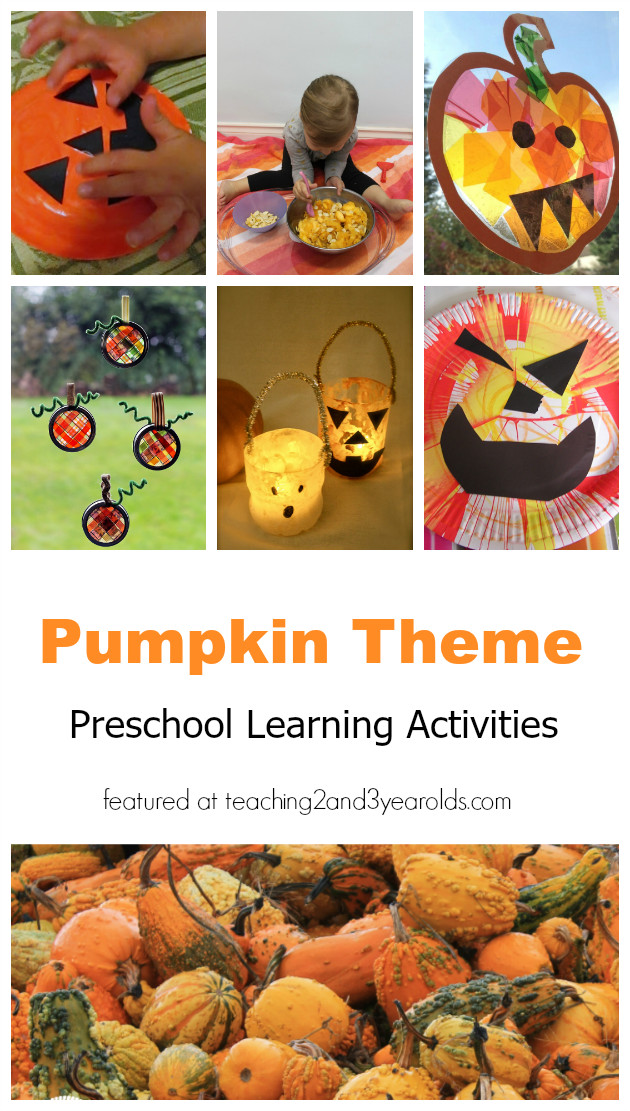 Pumpkin Craft Ideas Preschoolers
 Preschool Pumpkin Theme Teaching 2 and 3 Year Olds