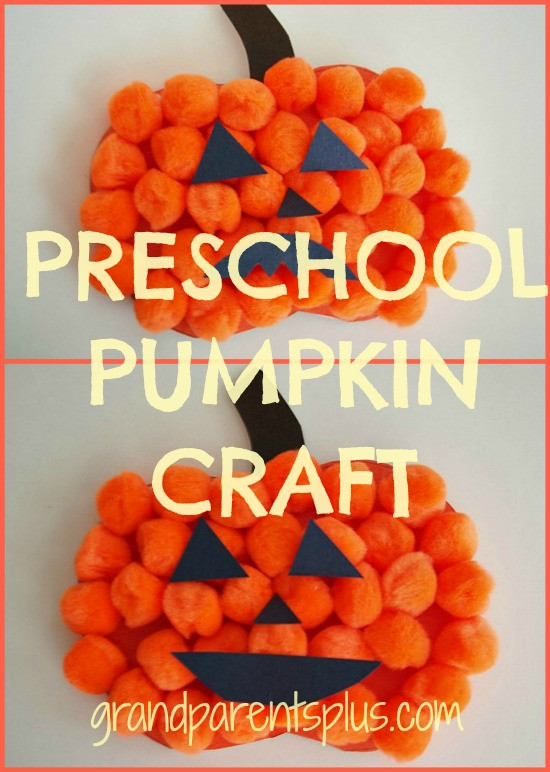 Pumpkin Craft Ideas Preschoolers
 Preschool Pumpkin Craft GrandparentsPlus