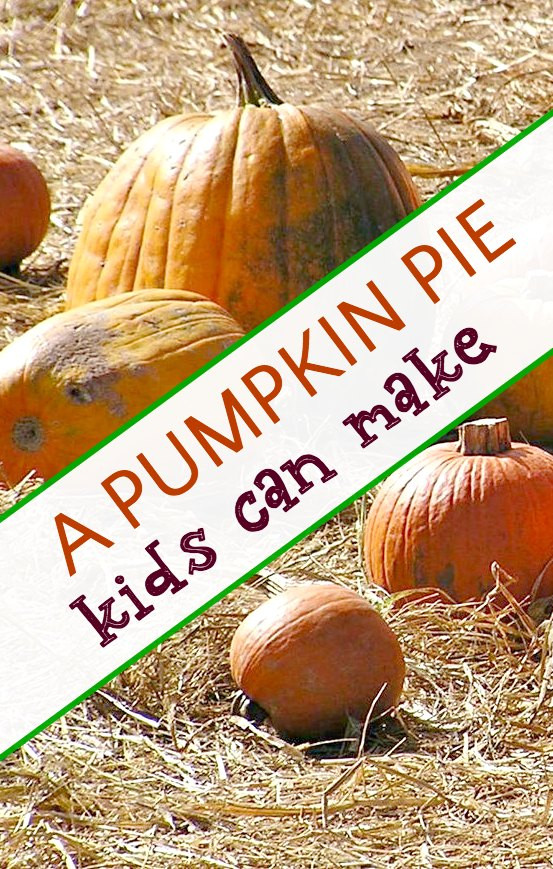 Pumpkin Pie Recipes For Kids
 "Pumpkin" Pie Recipe Kids Can Make