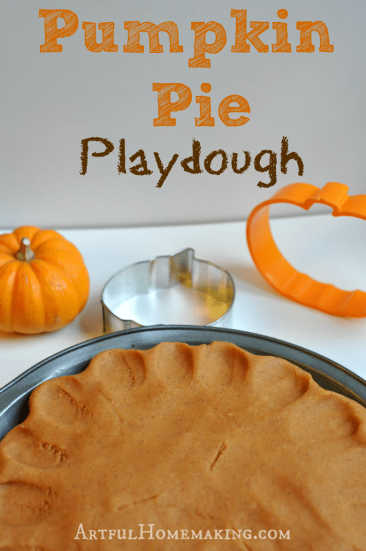 Pumpkin Pie Recipes For Kids
 Pumpkin Pie Playdough Recipe Artful Homemaking