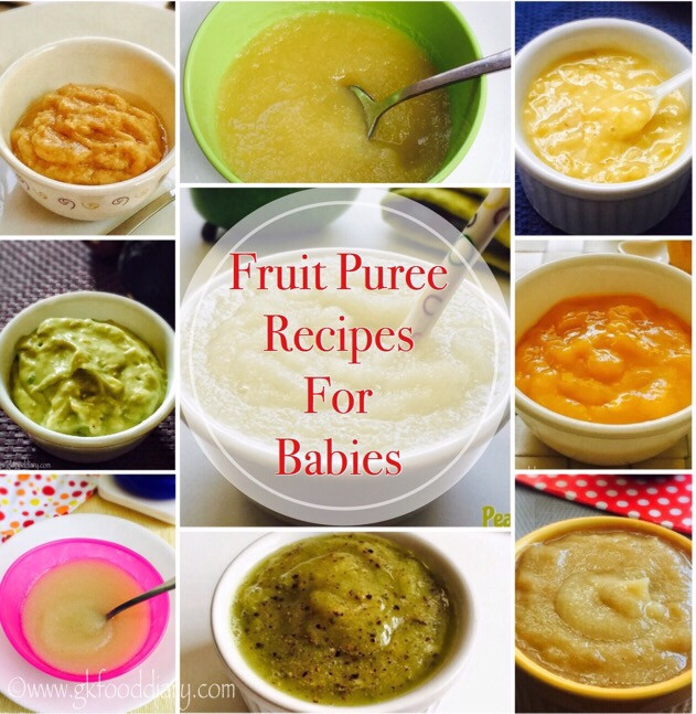 Puree Recipes For Baby
 Fruit Puree Recipes for Babies