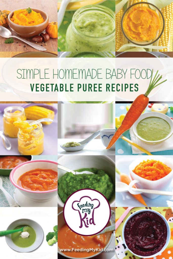 Puree Recipes For Baby
 Simple Homemade Baby Food Ve able Puree Recipes