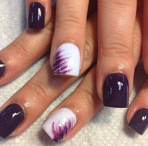 Purple And White Nail Designs
 15 Ideal Summer Nail Designs 2016 YusraBlog
