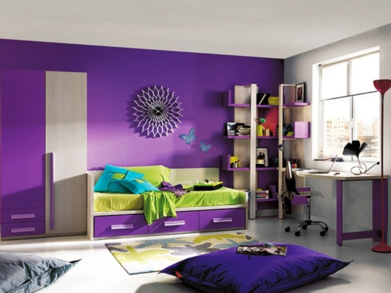 Purple Kids Bedroom Decorating Ideas
 20 Purple Kids Room Design Ideas