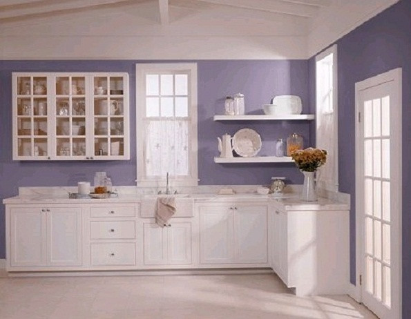 Purple Kitchen Walls
 14 best Lavender Kitchens images on Pinterest