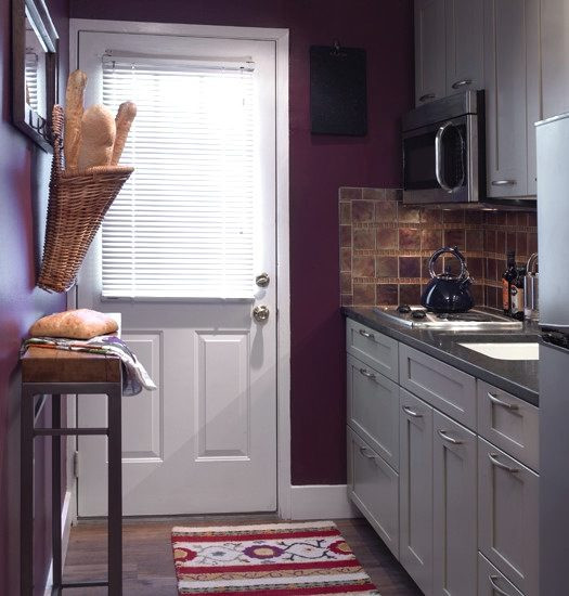 Purple Kitchen Walls
 Purple Kitchen — 14 Creative Ways to Decorate a Kitchen