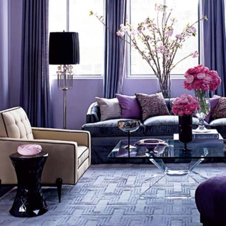 Purple Living Room Ideas
 20 Dazzling Purple Living Room Designs Rilane