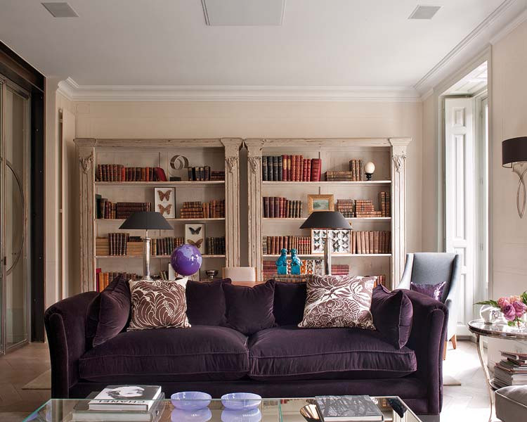 Purple Living Room Ideas
 Purple Living Room Decorating Ideas Interior Home Design