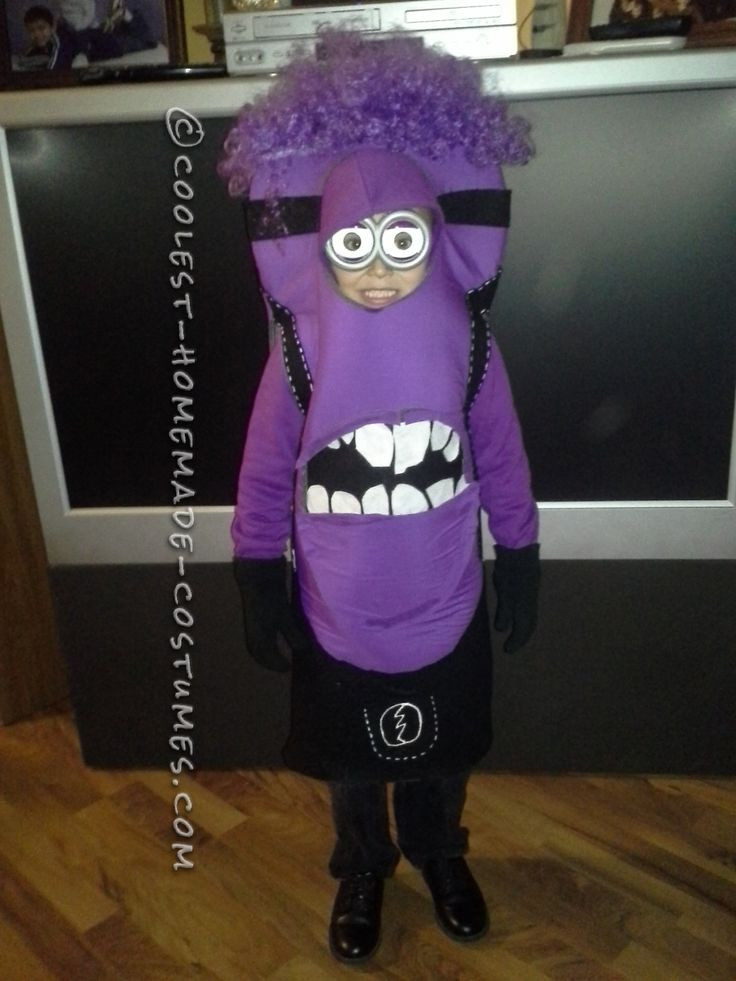 Purple Minion Costume DIY
 The 25 best Purple minions ideas on Pinterest