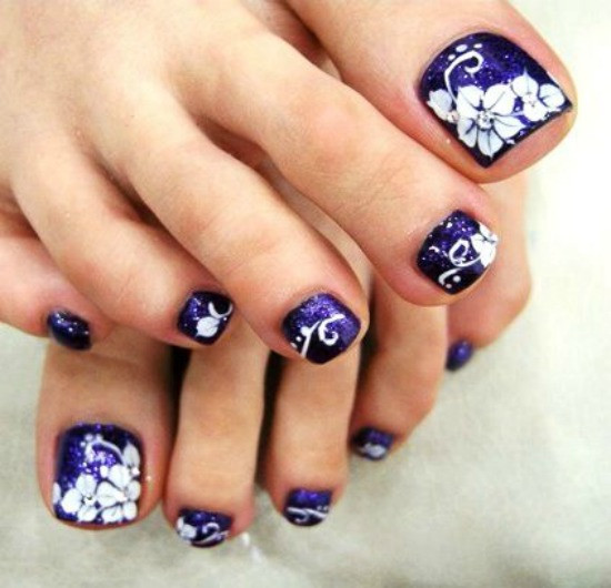 Purple Toe Nail Designs
 35 Simple and Easy Toe Nail Art Design Ideas You Can Try