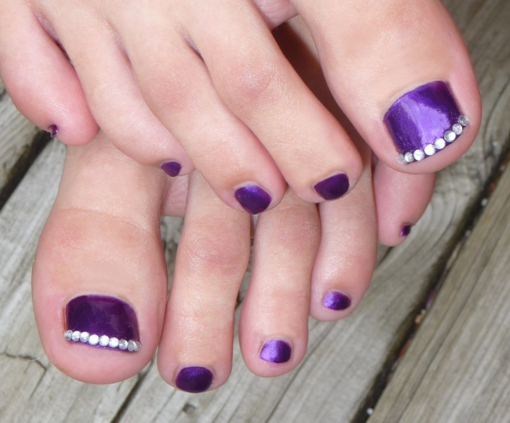 Purple Toe Nail Designs
 45 Most Adorable Toe Nail Art Ideas For Trendy Girls