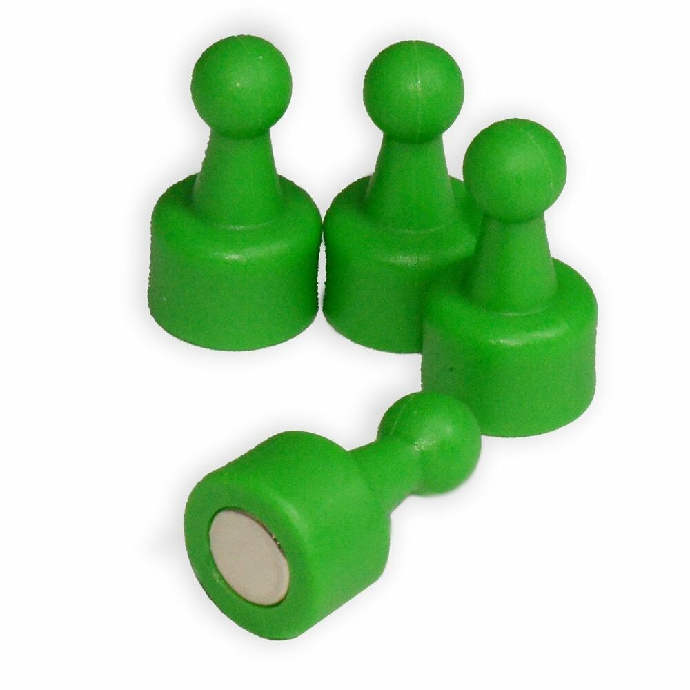 Push Pins
 CMS Magnetics NeoPin GREEN Magnetic Push Pins Each Holds