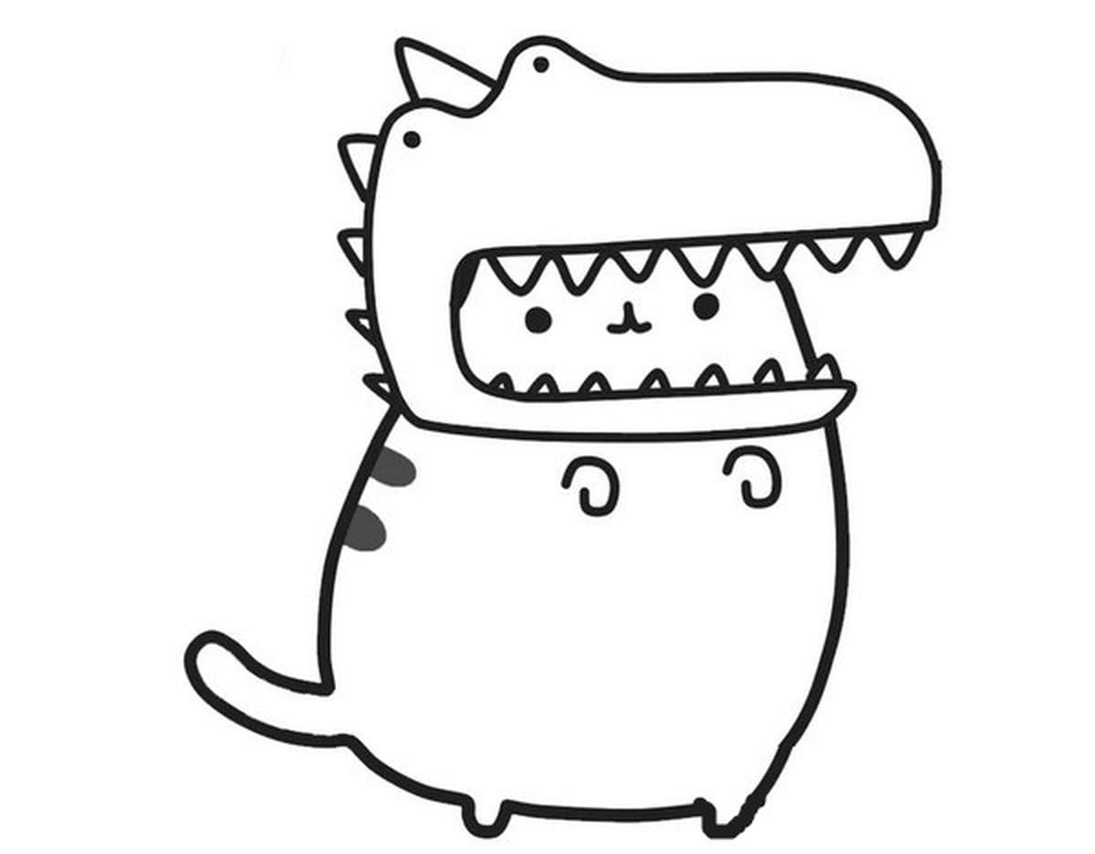 Pusheen Coloring Pages Printable
 Pusheen Coloring Pages Print Them line for Free