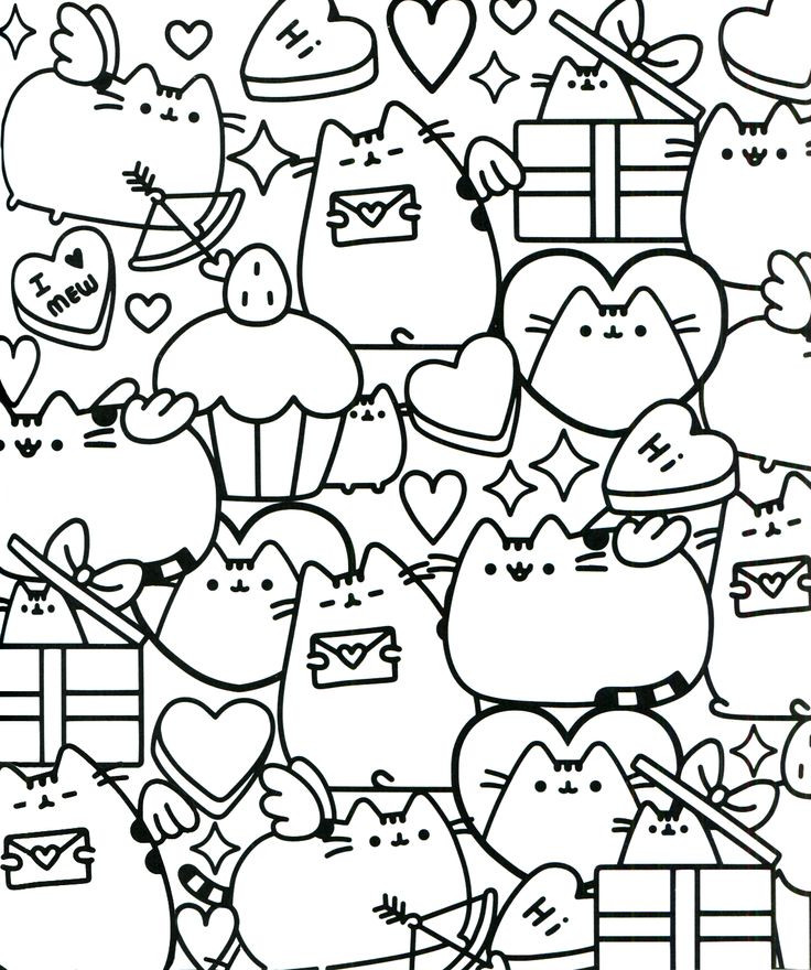 Pusheen Coloring Pages Printable
 Pusheen Coloring Pages – coloringcks
