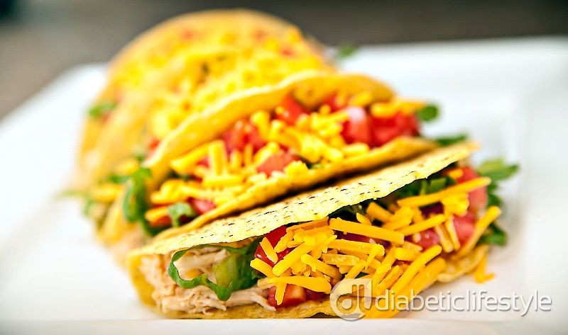 Quick And Easy Diabetic Recipes
 Easy quick dinner diabetic recipe for chicken tacos