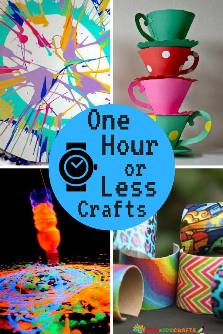 Quick Easy Crafts For Kids
 26 Quick and Easy Crafts e Hour or Less
