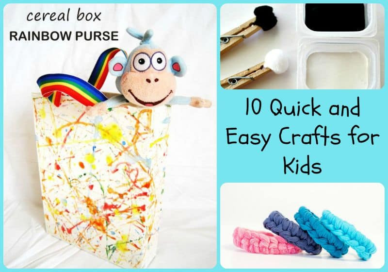 Quick Easy Crafts For Kids
 10 Quick and Easy Crafts for Kids 5 Minutes for Mom
