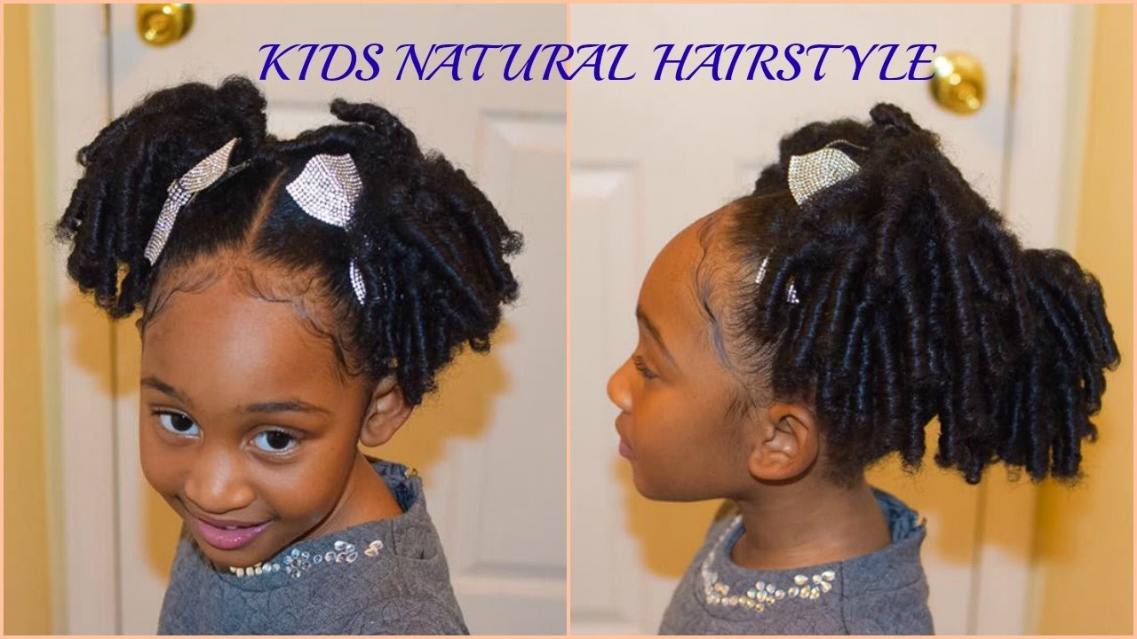 Quick Easy Hairstyles For Short Hair
 KIDS NATURAL HAIRSTYLES The Curly Puffs Quick And Easy