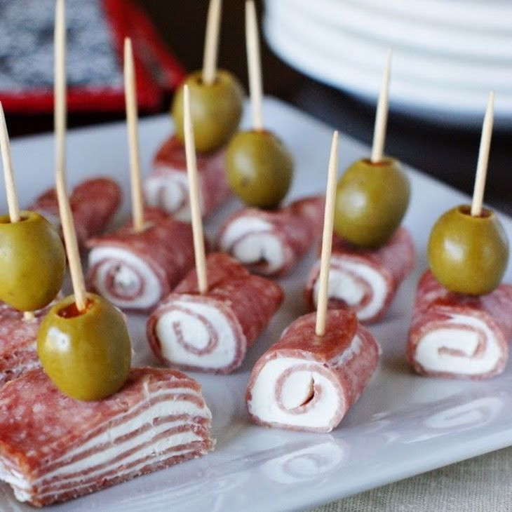 Quick Food Ideas For A Party
 Quick Salami & Cream Cheese Bites Recipe Appetizers Lunch