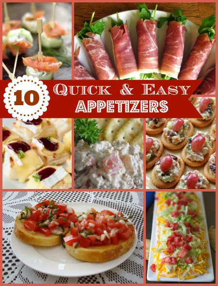 Quick Food Ideas For A Party
 10 Best Party Appetizers Made in Minutes