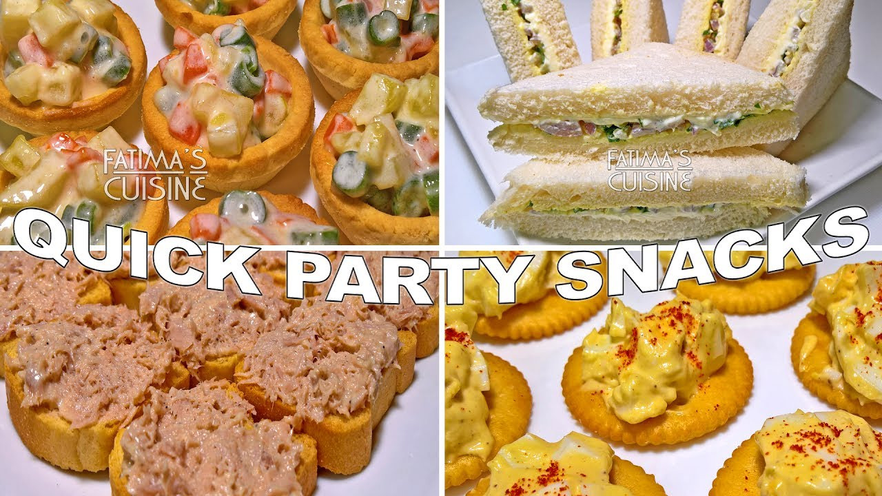 Quick Food Ideas For A Party
 Quick and Easy Party Snack Ideas