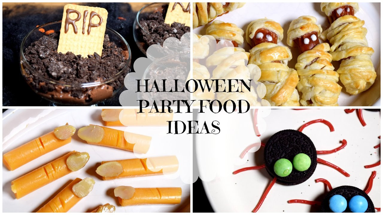 Quick Food Ideas For A Party
 Easy & Quick Halloween Party Food Ideas