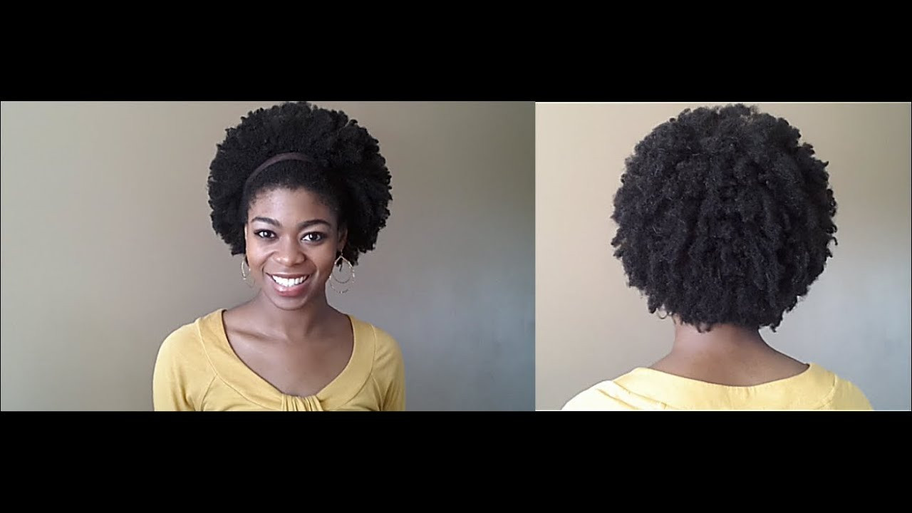 Quick Hairstyles For Natural Hair
 4C Natural Hair Afro Tutorial Requested